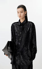 Shirt / JNBY Blended Corduroy Long Sleeve Shirt