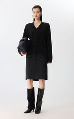 Sweater / JNBY Layered Loose Long Cardigan