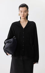 Sweater / JNBY Layered Loose Long Cardigan