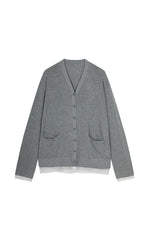 Sweater / JNBY Layered Loose Long Cardigan