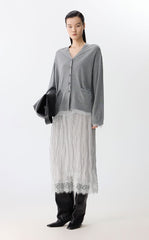Sweater / JNBY Layered Loose Long Cardigan