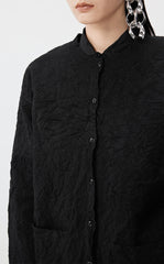 Sweater / JNBY Textured Crease Knit Cardigan