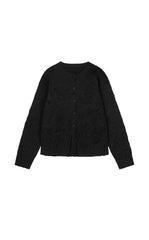 Sweater / JNBY Textured Crease Knit Cardigan