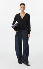 Sweater / JNBY Eco Slim Crop Cardigan