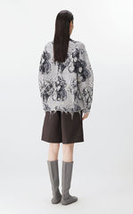 Sweater / JNBY Floral Dream Knit Cardigan