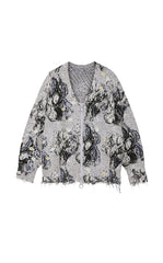 Sweater / JNBY Floral Dream Knit Cardigan