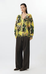 Sweater / JNBY Floral Dream Knit Cardigan