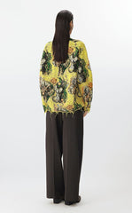 Sweater / JNBY Floral Dream Knit Cardigan