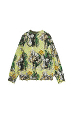 Sweater / JNBY Oversized Floral Knit Sweater