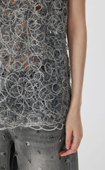 Sweater / JNBY Soft Textured Knit Vest