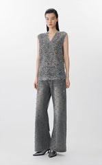 Sweater / JNBY Soft Textured Knit Vest