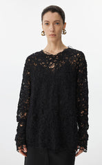 Sweater / JNBY Oversized Textured Knit Sweater