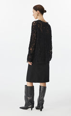 Sweater / JNBY Oversized Textured Knit Sweater