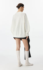 Sweater / JNBY Ceramic Cat Oversized Knit Sweater