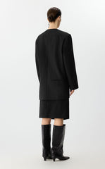 Blazer / JNBY Tailored Wool Blend Oversized Blazer