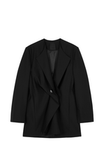 Blazer / JNBY Tailored Wool Blend Oversized Blazer