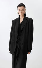 Blazer / JNBY Tailored Hybrid Wool Blazer