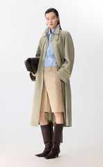Coat / JNBY Oversized Longline Trench Coat
