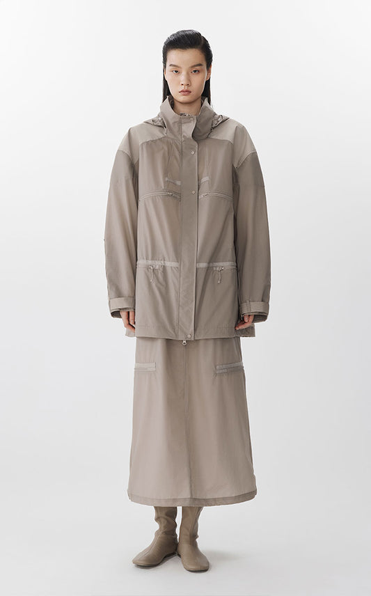 Coat / JNBY UV Protection Oversized Trench Coat