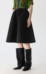 Skirt / JNBY A-Line Hybrid Midi Skirt