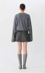 Skirt / JNBY Eco-Friendly A-Line Mini Skirt