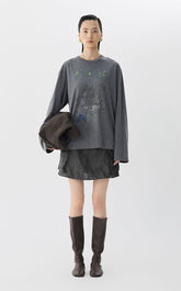 قماش / JNBY مُستحضر للبيئة شكل A-Line دقيق