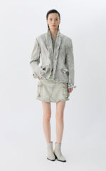 Skirt / JNBY A-Line Denim Mini Skirt