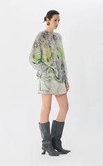 Skirt / JNBY A-Line Denim Mini Skirt