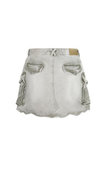 Skirt / JNBY A-Line Denim Mini Skirt