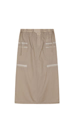 Skirt / JNBY Twill Nylon Midi Skirt