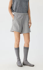 Pants / JNBY Terry Wide-Leg Drawstring Shorts