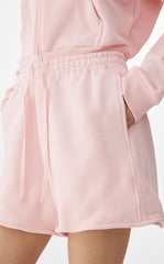 Pants / JNBY Terry Wide-Leg Drawstring Shorts