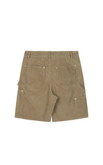 Pants / JNBY Frayed Hem Wide-Leg Corduroy Shorts