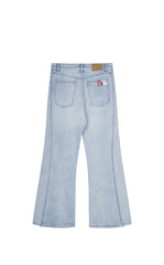 Pants / JNBY Flared Edge Denim Trousers
