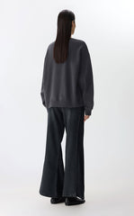 Pants / JNBY Flared Edge Denim Trousers