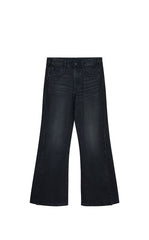 Pants / JNBY Flared Edge Denim Trousers