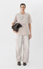 Pants / JNBY Sustainable Cargo Denim Trousers