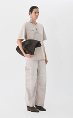 Pants / JNBY Sustainable Cargo Denim Trousers