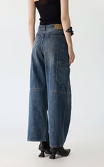 Pants / JNBY Sustainable Cargo Denim Trousers