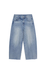 Pants / JNBY Raw Edge Banana Fit Cropped Trousers