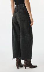 Pants / JNBY Raw Edge Banana Fit Cropped Trousers