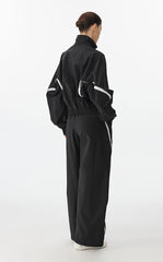 Pants / JNBY UV Protection Color-Block Straight-Fit Trousers