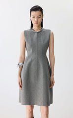 Dress / JNBY X-Line Sleeveless Cotton Dress