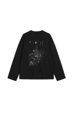 T-shirt / JNBY Relaxed Fit Long-Sleeve T-Shirt