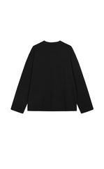 T-shirt / JNBY Relaxed Fit Long-Sleeve T-Shirt