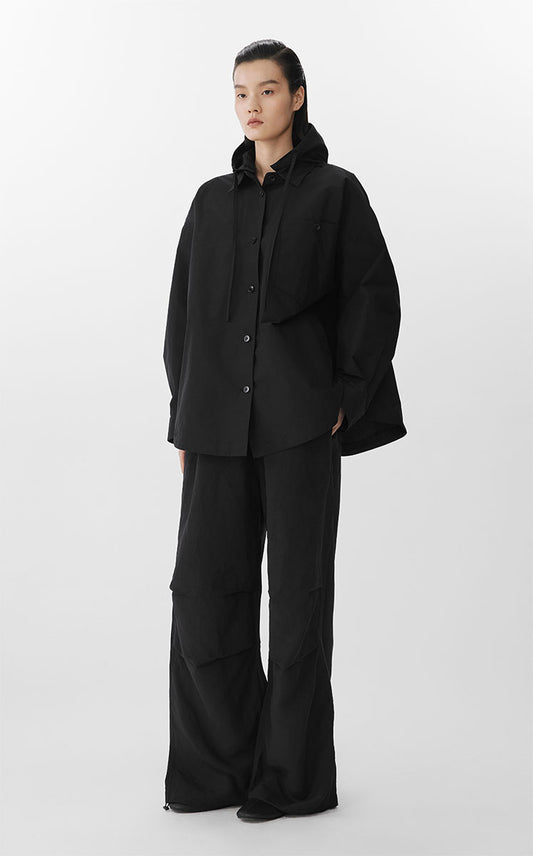 Shirt / JNBY Oversized Recycled Nylon Shirt