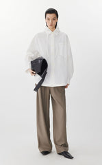 Shirt / JNBY Oversized Recycled Nylon Shirt