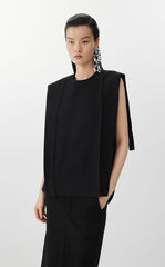 Shirt / JNBY Wool-Silk Sleeveless Top