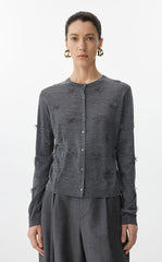 Sweater / JNBY 3D Floral Short Cardigan