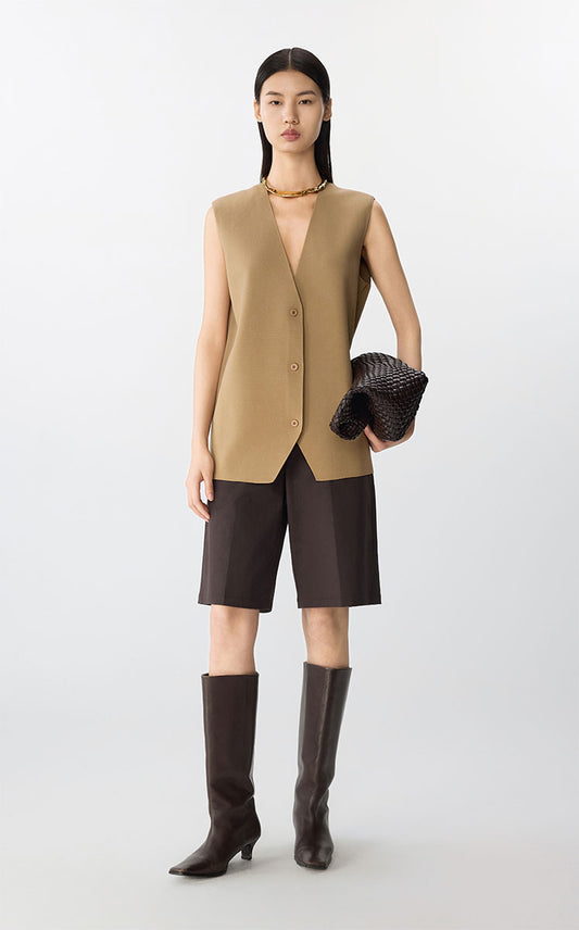 Vest / JNBY Structured Knit Vest